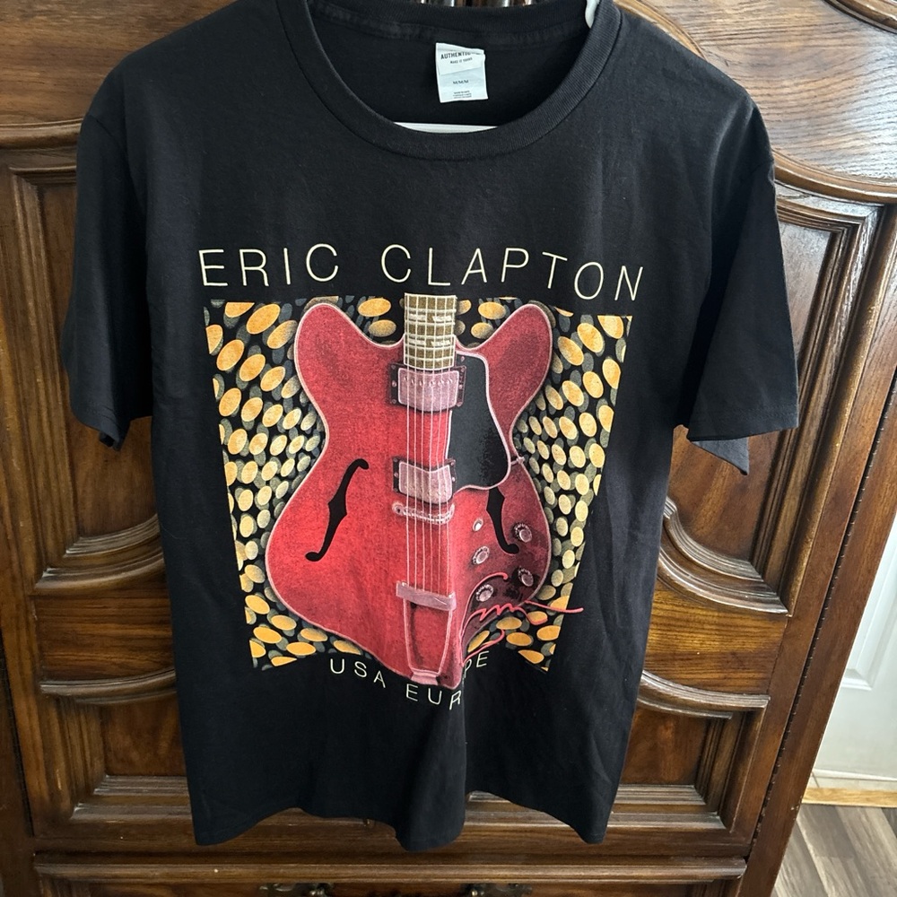 Eric Clapton 2021 USA Europe 2022 concert tour Tshirt - Picture 6 of 7